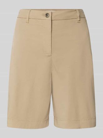 Tommy Hilfiger Regular Fit Chino-Shorts aus Baumwoll-Lyocell-Mix in Sand, Gr&ouml;&szlig;e 34