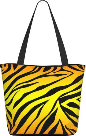 AOOEDM Abstract Animal Zebra Pattern Ladies Shopping Bag 13x11x7in.The Perfect ValentineS Day Gift.It Is The Best ValentineS Day Gift For Mom, Daughter, Wife