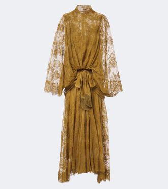 Zimmermann Ascent draped lace gown