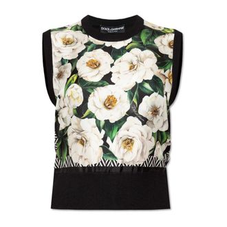 Dolce & Gabbana Dames, Tops, Zwart, Maat: XS Zijde
