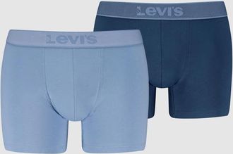 Levi's Twill Boxer Brief 2 pack - Hombre - 2XL - Azul / Light Blue/Navy