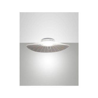 Fabas Luce VELA PLAFONIERA BIANCA L.59x43cm A LED 3000K - 24W - 4000 lm DIMMERABILE SMART C/ACC