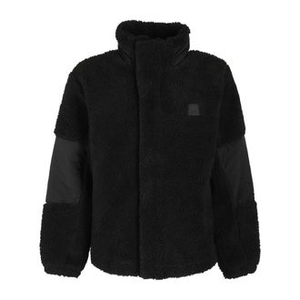 Rains Zip-throughs, male, Black, L, Warm Fleece Jacket