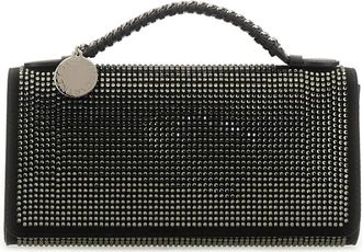 Stella McCartney Black Falabella Small Clutch