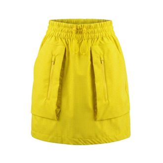 Trussardi Korte Geruite Rok - Dames - Rokken - Geel - Maat: S Polyamide