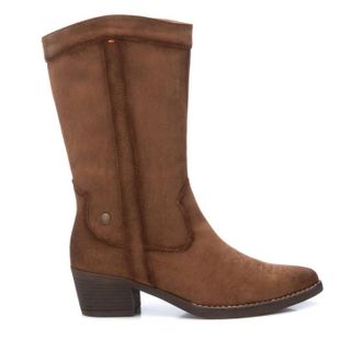 Xti Womens Italian Western Boots In Camel