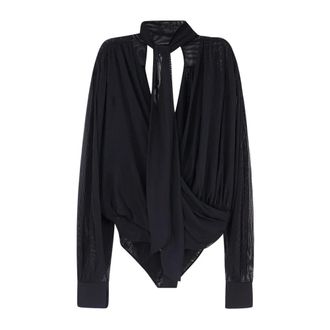 Amazu&igrave;n Amazuin Camisetas y Polos - Tops - Mujer - Negro - ONE SIZE