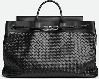 Bottega Veneta Large Andiamo Voyager - Black - Man - U
