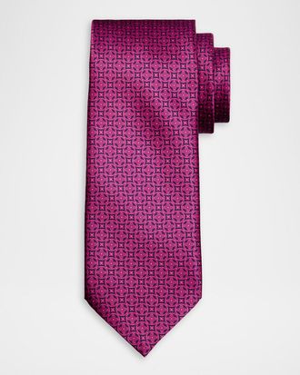 Stefano Ricci Men & apos;s Maxi-Mosaic Silk Tie