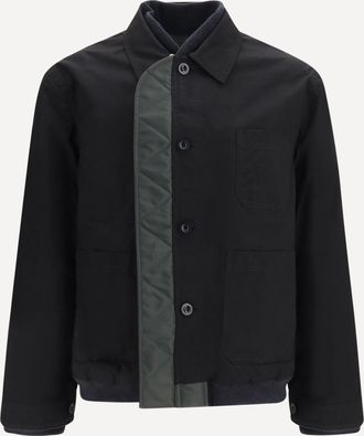 sacai Bomber in twill di nylon ripstop Man 2