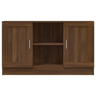 Berkfield Home Sideboard Brown Oak 120x30.5x70 cm Engineered Wood