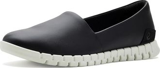 Ecco Gruuv Lite Espadrille Slip-On Sneakers Womens Shoes Black : EU 41 (US Womens 10-10.5) M, Leather