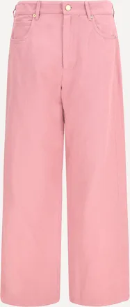 Max Mara Pantaloni in cotone e lino Woman 42