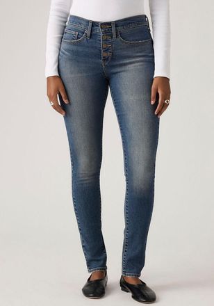 Levi's Skinny-fit-Jeans LEVIS 311 HERITAGE SKINNY, Damen, Gr. 26, L&auml;nge 28, leaving early, Denim/Jeans, Obermaterial: 80% Baumwolle, 19% Polyester, 1% Elasth