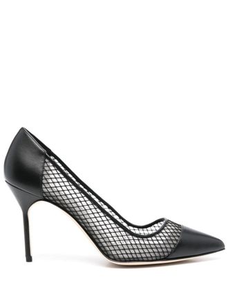 Manolo Blahnik 90mm Capcour pumps - Black