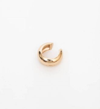 Zo&euml; Chicco Womens Wide Round Chubby Ear Cuff In Gold