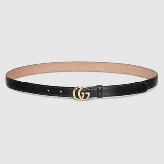Gucci GG Marmont Thin Belt, Size 100
