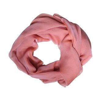 Dolce & Gabbana Silky Scarves, female, Pink, Size: ONE SIZE Luxurious Silk Wrap Shawl Scarf