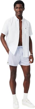 Lacoste Heren Logo Zwemshort (Lichtblauw)