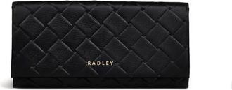 Radley London Weaver Lane Large Flapover Wallet in Black at Nordstrom