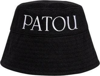 Patou Bucket Hat - Dames - Hoeden - Zwart - S - Katoen - Accessoires