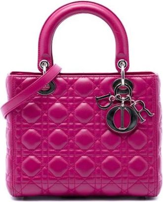 Dior Pre-owned Cuoio borse-dior - - Pre-owned - Donna - Rosa - ONE SIZE