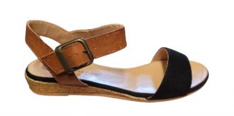 Eric Michael Womens Amanda Sandal In Black