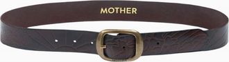 Mother Womens Magpie Belt In Cognac