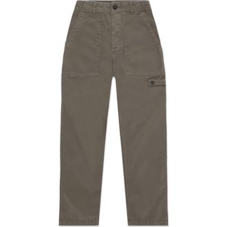 Fortela Military Style Vintage Trousers in Leather at Nordstrom, Size 29 32 Eu