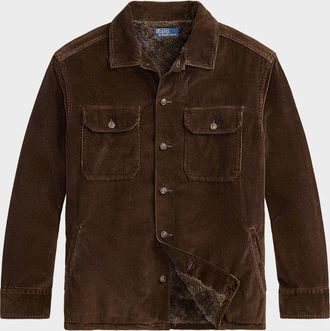 Polo Ralph Lauren Men & apos;s Classic Fit Corduroy Utility Shirt