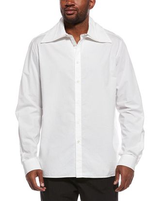 Valentino Solid Button Shirt