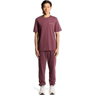 Lyle & Scott Script Long Sleeve T-shirt in Dusky Maroon at Nordstrom, Size Xx-Large