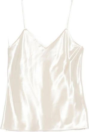 Alberta Ferretti Shiny Satin Top