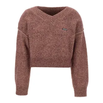 Rotate Rotate Birger Christensen, Truien & Vesten, Dames, Rood, M, Wol, Rotate Birger Christensen Truien Rood
