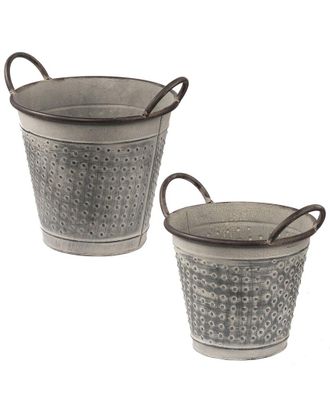 A&B Home Metal Planter Buckets