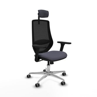 Piqueras y Crespo Piqueras-y-crespo Silla De Oficina Moderna Gris Oscuro