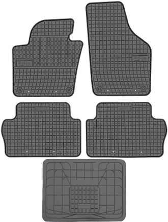 OEM Alfombrillas Frogum Et0405 + Funda 542742 - Volkswagen Sharan Ii (5 Plazas) 2010- Sin Topes