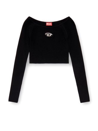 Diesel M-Vera-Ls Sustainable Viscose Sweater