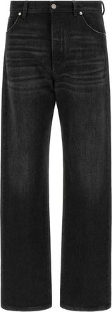 Fendi Jeans - Heren - Jeans - Zwart - Maat: W34 Katoen