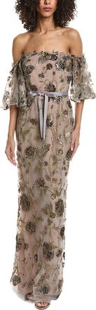 Marchesa Embellished Gown