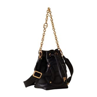 Borbonese Dames, Tassen, Zwart, Maat: ONE Size Leer