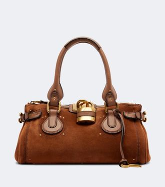 Chlo&eacute; Chlo&eacute; Bolso al hombro Paddington de ante