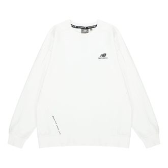 New Balance Sweatshirt Asia Sizing White 5CC38623-IV