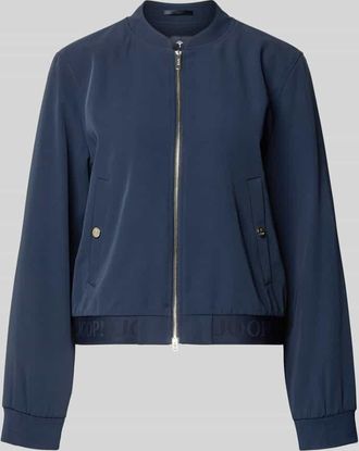 Joop Jacke mit Zweiwege-Rei&szlig;verschluss Modell Junipa in Marine, Gr&ouml;&szlig;e 34
