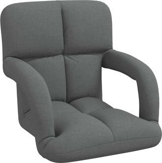 vidaXL Sill&oacute;n De Suelo Ajustable Con Reposabrazos Vidaxl