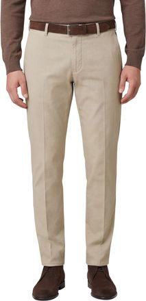 Meyer Bonn katoenen pantalon beige perfect fit