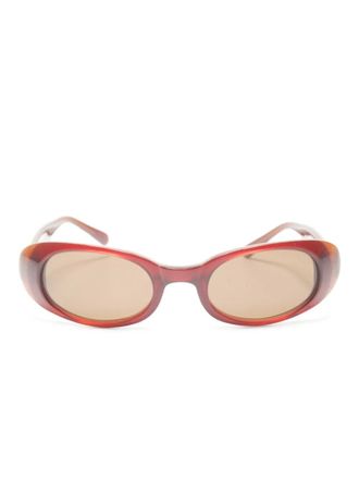 Chanel Occhiali da sole CC Mark anni 2000 - Rosso