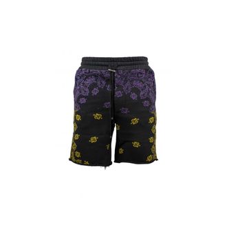 Amiri Heren, Korte broeken, Zwart, Maat: 2XL Katoen