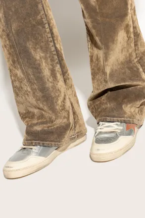 Golden Goose Ball Star Sports Shoes, Mens, White