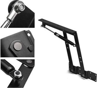 OEM Par De Bisagras De Resorte Para Mesa De Centro Plegable, Capacidad De 50 Kg, Montaje Duradero, Inoxidable, Accesorios Para Muebles De Oficina